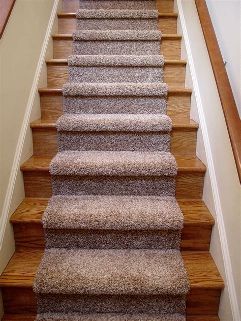 carpet runner for wood stairs.